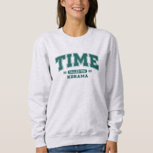 Sweatshirt Conception de fan art de style universitaire rétro