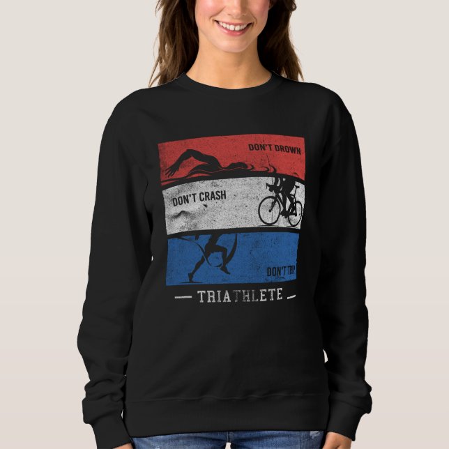 Sweatshirt Conception des athlètes de la course à vélo de nat (Devant)