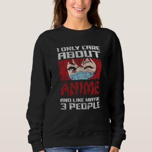 Sweatshirt Conception des devis Je ne m'intéresse qu'à Anim
