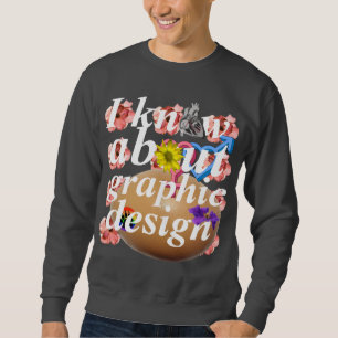 Sweatshirt conception graphique