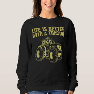 Sweatshirt Conceptions de tracteurs mignons pour hommes femme