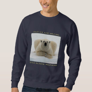 Sweatshirt conceptions fraîches d'OURS BLANC ET de