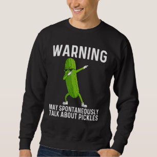 Sweatshirt Concombre Concombre Cool Pour Hommes Femmes Big Di