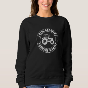 Sweatshirt Conducteur de tracteur au marché des agriculteurs 