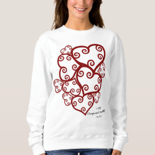 Sweatshirt congénital de conscience de coeur