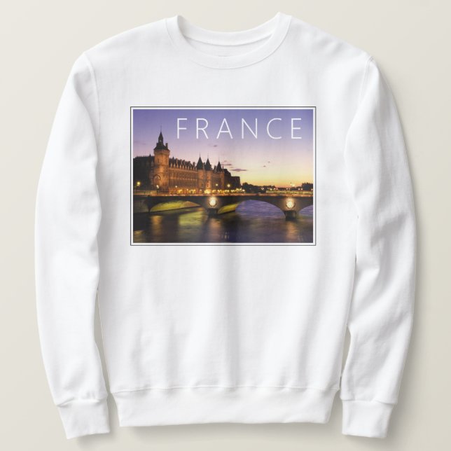 Sweatshirt Congrès sur la Seine | Paris, France (Design devant)