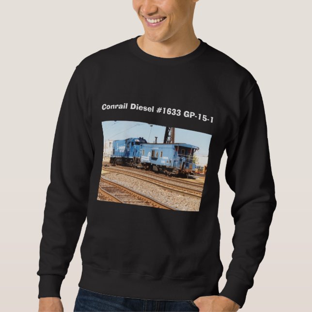 Sweatshirt Conrail #1633 diesel GP-15-1 (Devant)