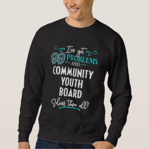 Sweatshirt Conseil communautaire de la jeunesse Le Conseil co