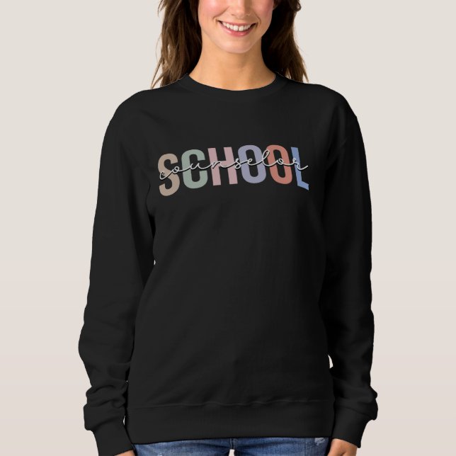 Sweatshirt Conseiller scolaire Thérapie (Devant)
