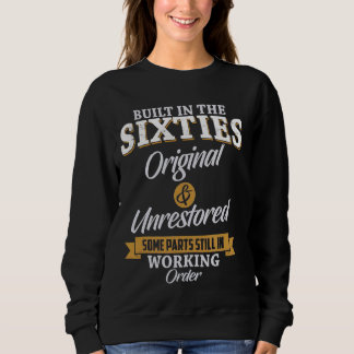 Sweatshirt Construit Dans Les Années 60 Original Et Non Resta