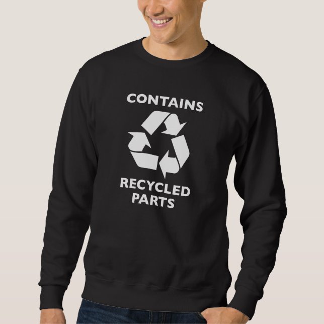 Sweatshirt Contient des pièces Recyclées (Devant)