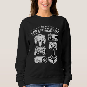 Sweatshirt Contrôleur de console de jeu Controlfreak Gamer