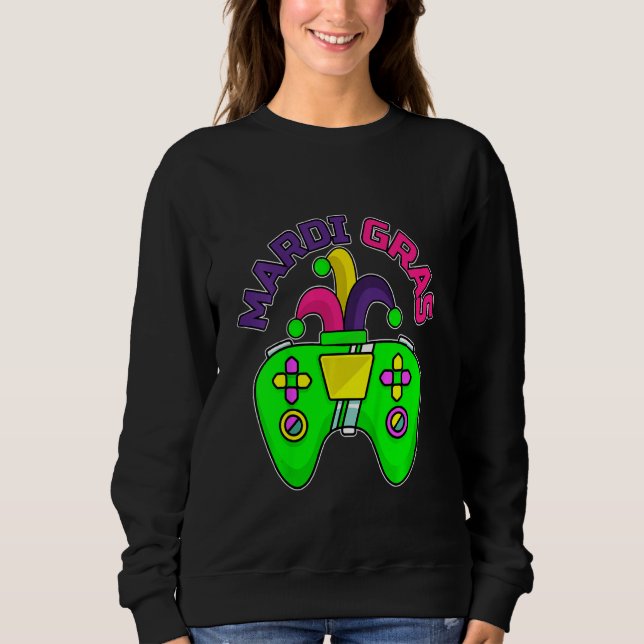 Sweatshirt Contrôleur Jester Mardi Gras Gamin (Devant)
