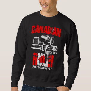 Sweatshirt Convoi pour la liberté de la réglementation des ca