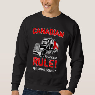 Sweatshirt Convoi pour la liberté de la réglementation des ca