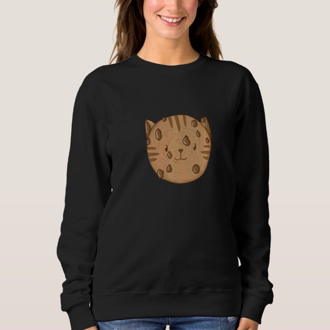 Sweatshirt Cookie Cat (Devant)