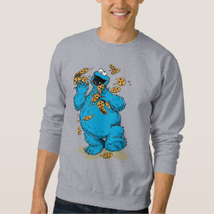 Sweatshirt Cookie Monster Crazy Cookies