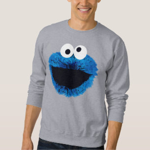 Sweatshirt Cookie Monster Tendance de l'aquarelle