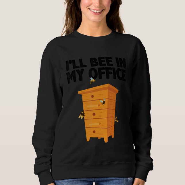 Sweatshirt Cool Beekeeper Men Women Beekeeping Bee  Honeybee  (Devant)