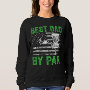 Sweatshirt Cool Best Papa Par Disc Golf Usa American Flag G