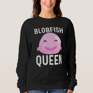 Sweatshirt Cool Blobfish Pour Femmes Maman Pêcheurs Poisson M