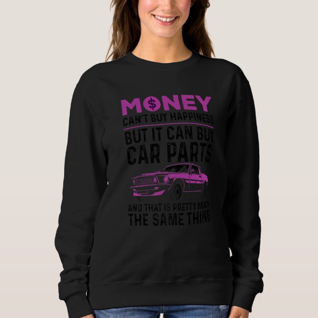 Sweatshirt Cool Car  For Men Automotive Engine Drag Racing Gu (Devant)