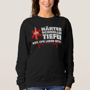 Sweatshirt Cool Cpr Réanimation Revivement Docteur Life