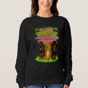 Sweatshirt Cool Dachshund Wiener Dog mignonne Pourquoi J'Aime