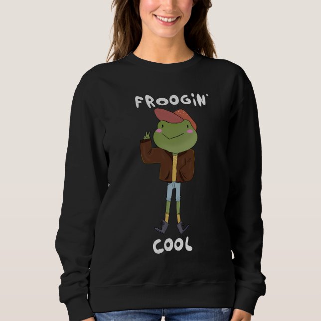 Sweatshirt Cool de Froogin : Icône mode du marais (Devant)
