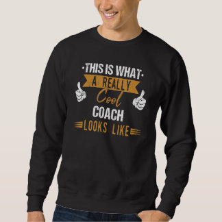 Sweatshirt Cool du formateur d'entraîneurs
