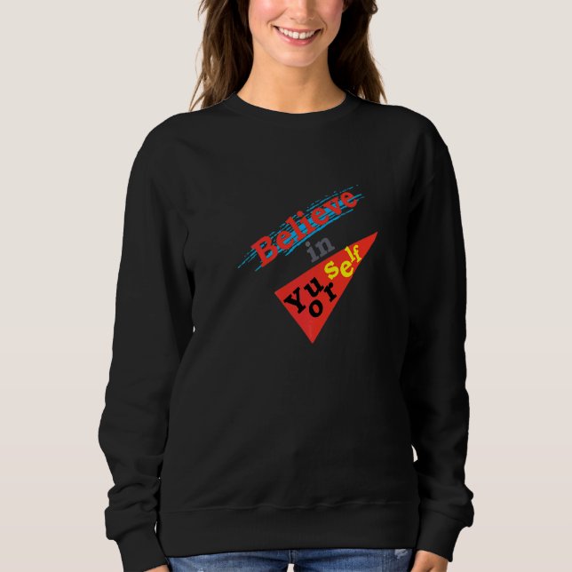 Sweatshirt Cool et beau pour les hommes et les femmes qui ne  (Devant)