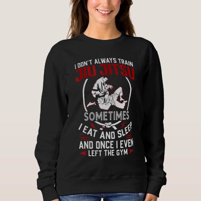 Sweatshirt Cool Jiu Jitsu Pour Hommes Femmes Brésilienne Jiu  (Devant)