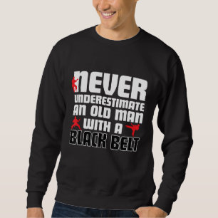 Sweatshirt Cool Karate Humour pour les hommes. Drôle cadeau d