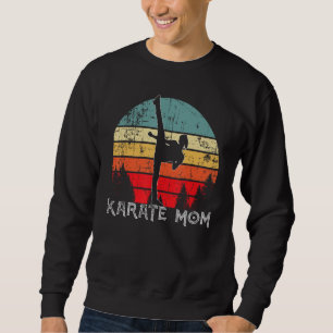 Sweatshirt Cool Karate Maman Japanese martial art for mothers