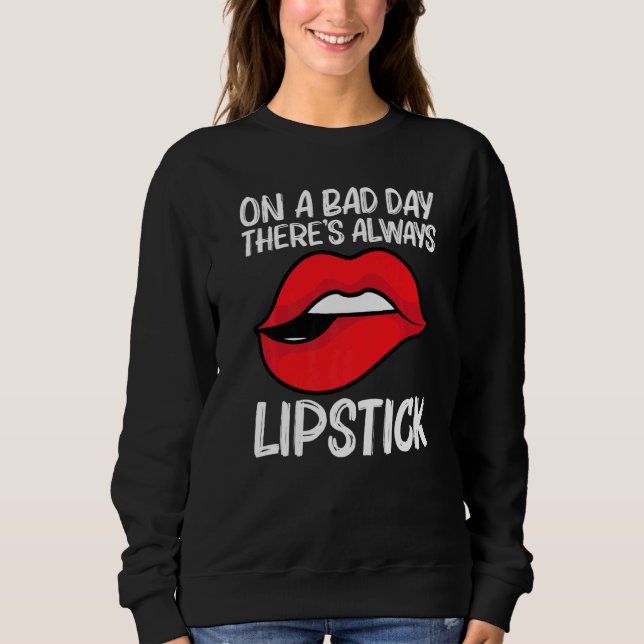 Sweatshirt Cool Lipstick For Men Women Cosmetic Makeup (Devant)