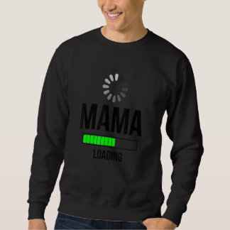 Sweatshirt Cool Mama Loading Illustration Graphic Designs