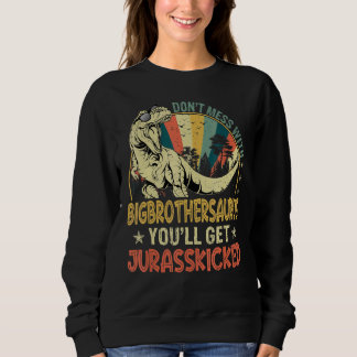 Sweatshirt Cool masculin Big Brothersaurus Dinosaur Rex Vinta