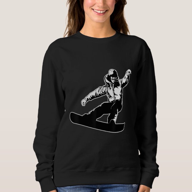 SWEATSHIRT COOL SNOWBOARDING (Devant)