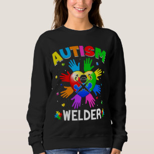 Sweatshirt Cool Souder Sensibilisation sur l'autisme Coeur Pu