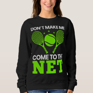 Sweatshirt Cool Tennis Ball Joueur Net Jeu Entraînement Sport