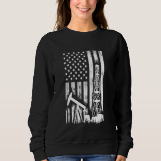 Sweatshirt Cool Terrain À Huile Pour Hommes Femmes Forage De