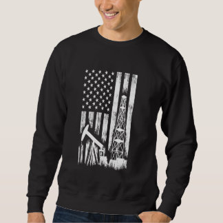 Sweatshirt Cool Terrain À Huile Pour Hommes Femmes Forage De