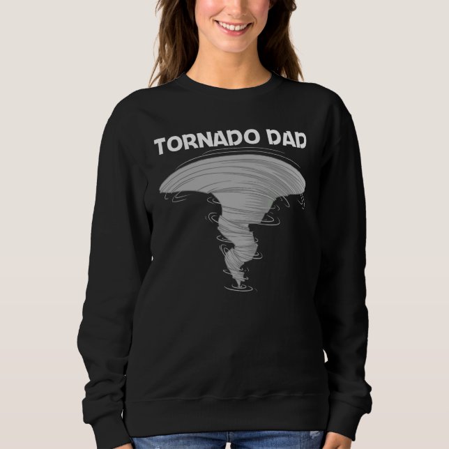 Sweatshirt Cool Tornado For Dad Men Storm Tornado (Devant)