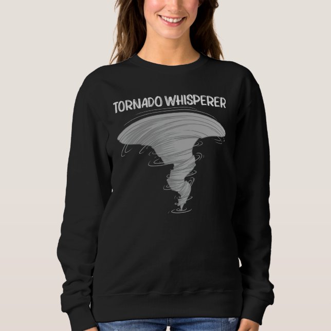 Sweatshirt Cool Tornado For Men Women Storm Tornado (Devant)