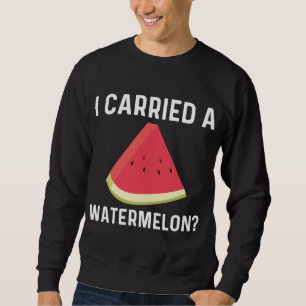 Sweatshirt Cool Watermelon Cadeau Pour Hommes Femmes Fruit Me