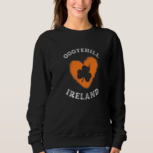 Sweatshirt COOTEHILL Shamrock Gaelic Football and Hurling Vin (Devant)