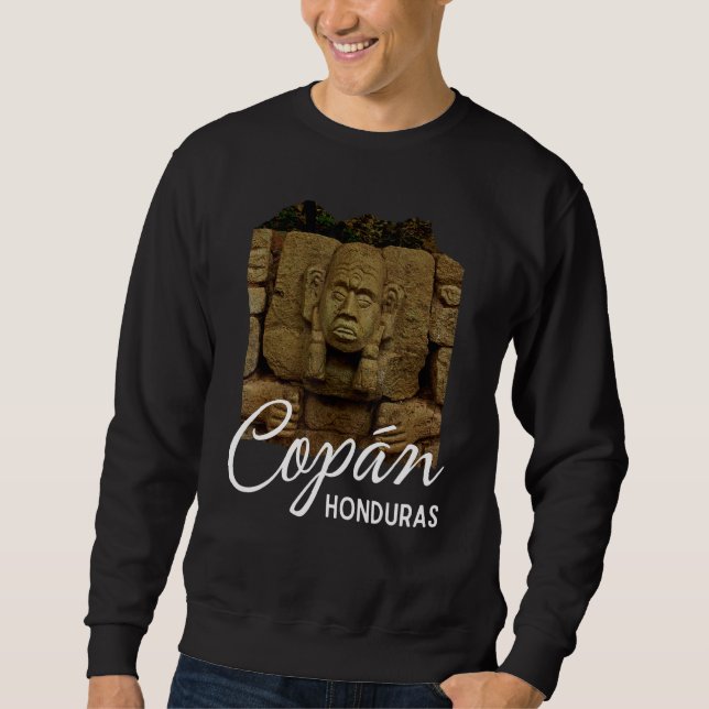 Sweatshirt Copan Ruins Mayan Ruins Roatan Honduras Souvenir (Devant)