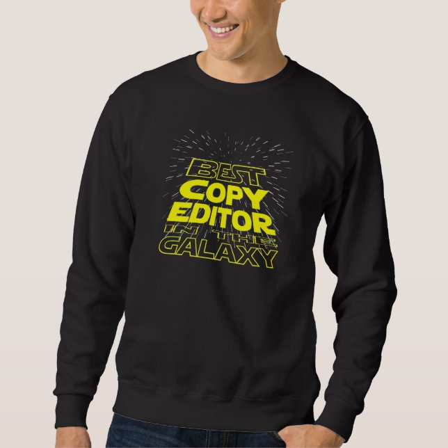 Sweatshirt Copier la tâche du Cool Galaxy de l'éditeur (Devant)