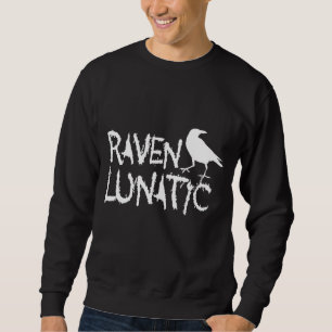 Sweatshirt Corbeau noir lunatique