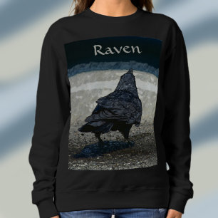 Sweatshirt Corbeau urbain gothique Blackbird